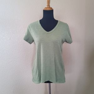 Wilt Asymmetrical Tee Top S Green New